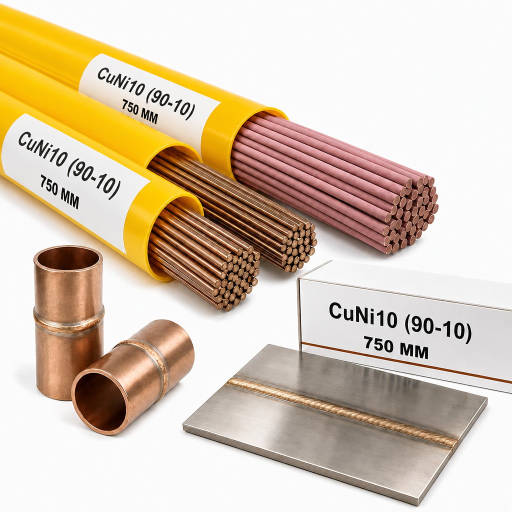 CuNi10 Copper-Nickel Welding Electrode