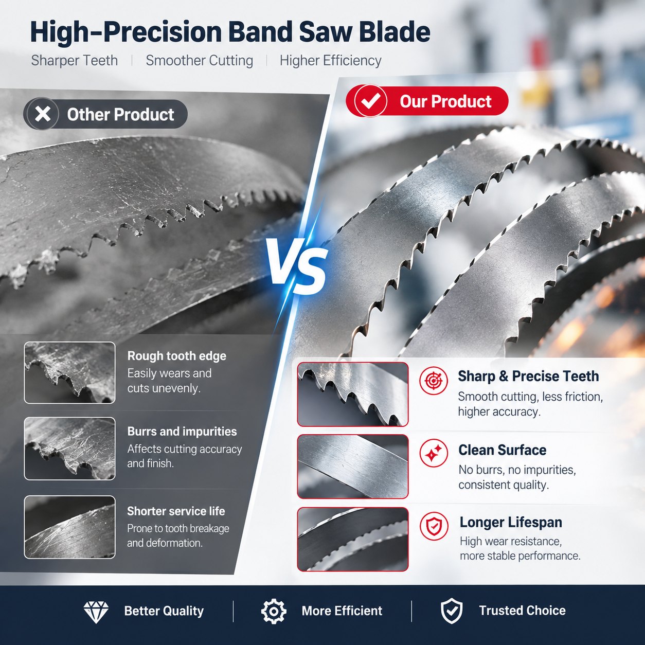 M42 Bimetal Band Saw Blade detail image 7 of 18