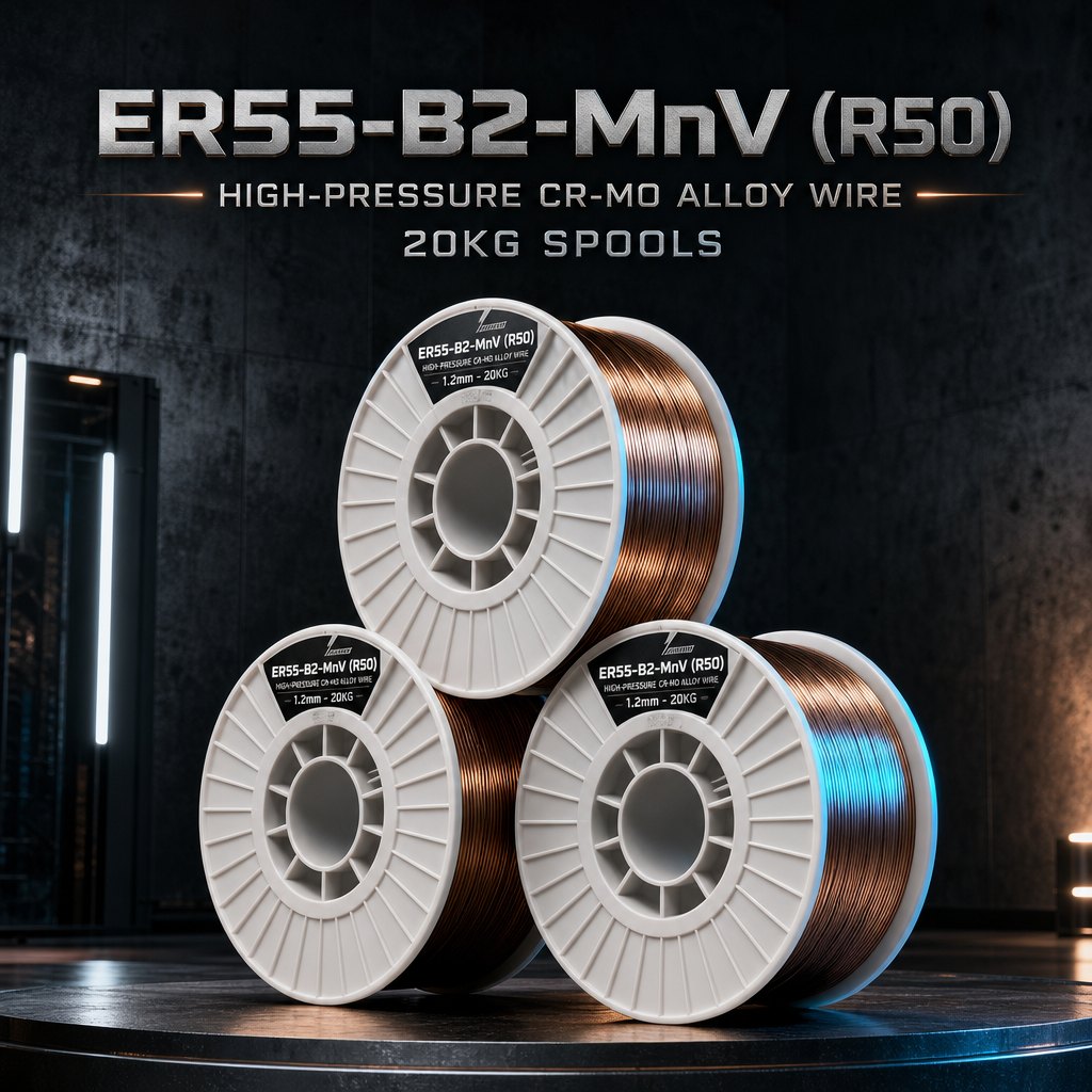 ER55-B2MnV Low-Alloy Heat-Resistant MIG Welding Wire detail image 3 of 10