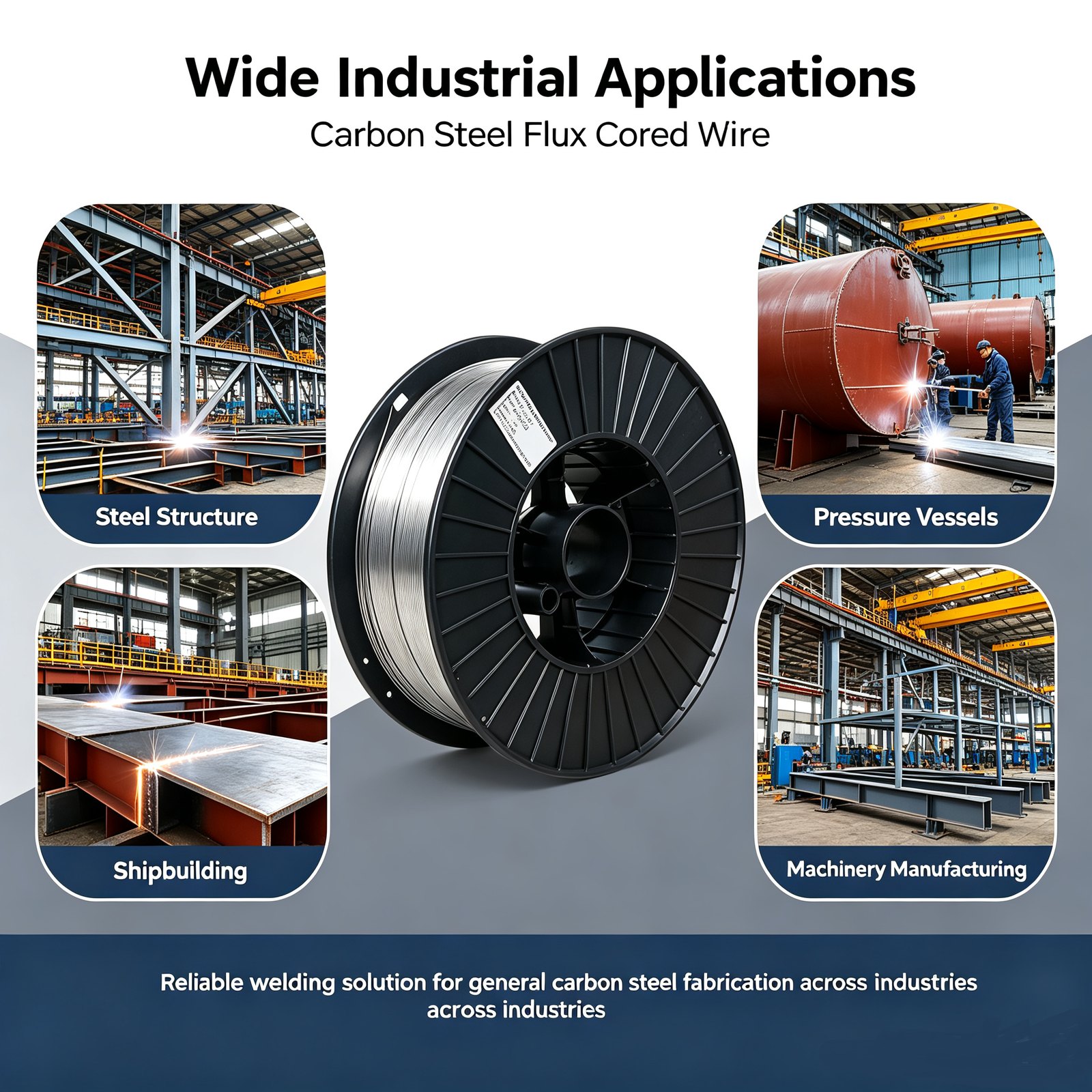 E71T-GS Flux-Cored Welding Wire (No Gas) detail image 9 of 16