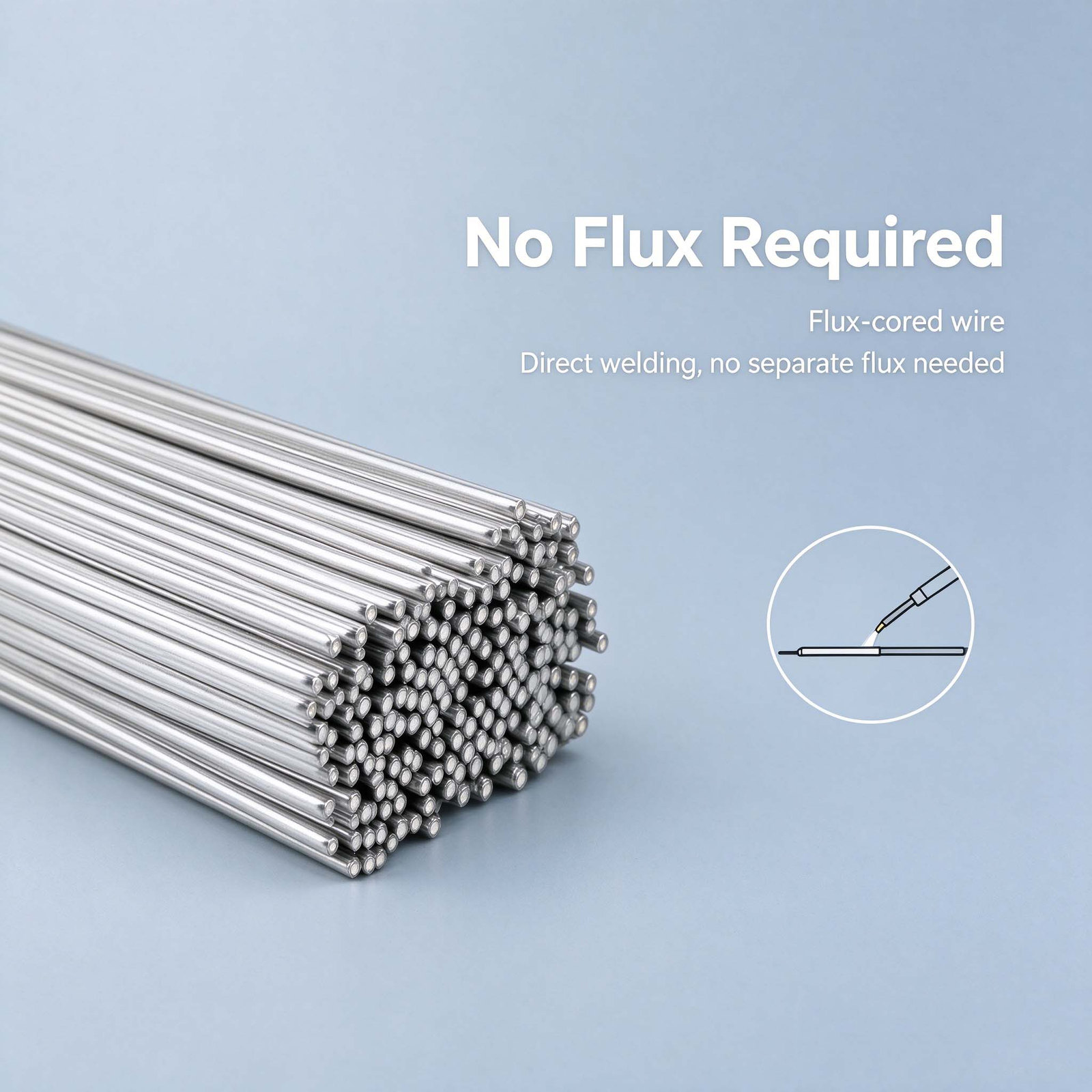 Low-Temperature Aluminum Flux-Cored Brazing Wire (419 °C) detail image 9 of 16