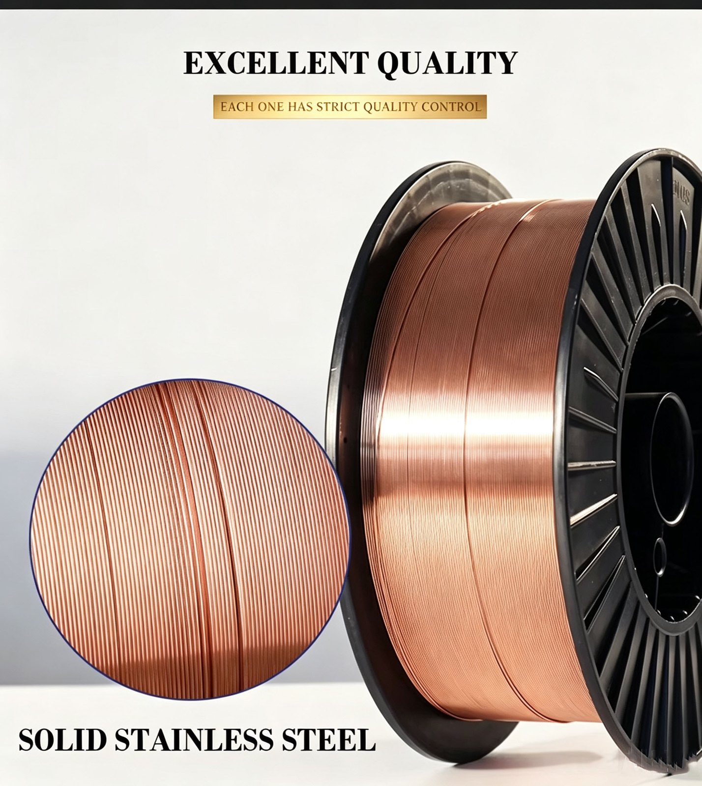 ER70S-6 Copper-Coated MIG Welding Wire detail image 1 of 12